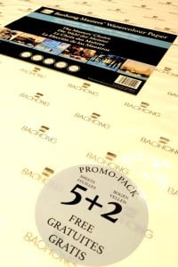 Baohong The Masters' Choice 5+2 GRATIS CP 300g 56x76cm - Papier akwarelowy 100% Cotton PROMOCJA