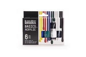 LIQUITEX BASICS 6X22ml - zestaw farb akrylowych