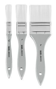 Liquitex Basics Brush set 3szt - komplet pędzli syntetycznych
