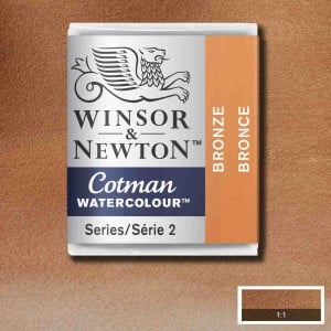 058 Bronze, akwarela Cotman W&N