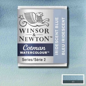 472 Iridescent Blue, akwarela Cotman W&N