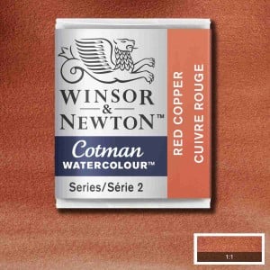 471 Red Copper, akwarela Cotman W&N