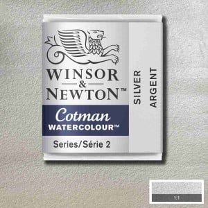 617 Silver, akwarela Cotman W&N