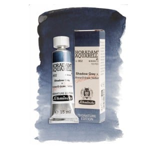 902 Shadow Grey x Anna@draw_better, akwarela Horadam Schmincke