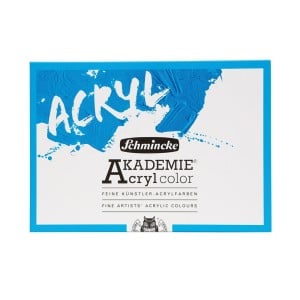 Akademie Acryl Color Set 6x60ml - komplet farb akrylowych Schmincke