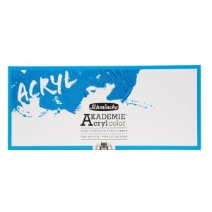 Akademie Acryl Color Set 10x60ml - komplet farb akrylowych Schmincke