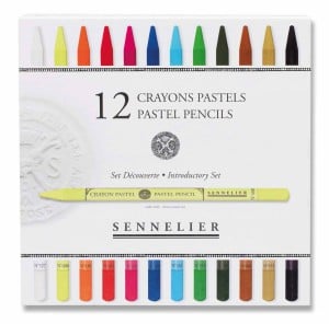Pastel Pencil Introductory Set 12 kolorów Sennelier - komplet suchych pasteli w kredce