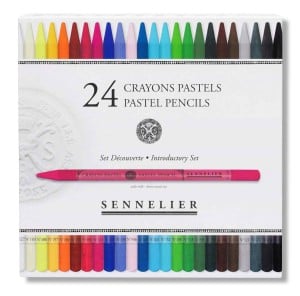Pastel Pencil Introductory Set 24 kolory Sennelier - komplet suchych pasteli w kredce