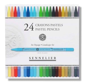 Pastel Pencil Landscape Set 24 kolory Sennelier - komplet suchych pasteli w kredce