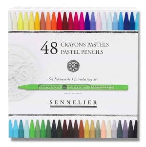 Pastel Pencil Introductory Set 48 kolorów Sennelier - komplet suchych pasteli w kredce