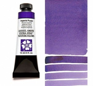 174 Imperial Purple, akwarela Daniel Smith