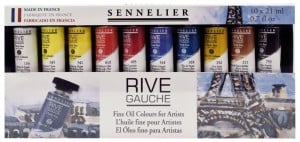 Rive Gauche Fine Oil Colours 10x21ml - komplet farb olejnych