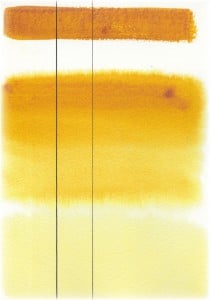 Aquarius Żółcień niklowo-azowa 308 - farba akwarelowa
