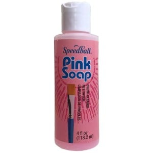 Speedball Pink Soap - mydło do czyszczenia pędzli