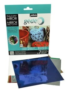 GEDEO Mirror Effect Leaves ASSORTED COLOUR- zestaw do zdobień