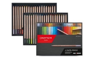 Caran d'Ache Pastel Pencils 40 - komplet pasteli suchych w drewnie