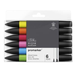 Promarker Vibrant Tones 6szt - komplet