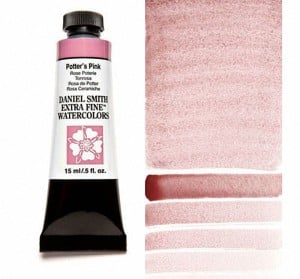 148 Potter's Pink (Pinkcolor), akwarela Daniel Smith