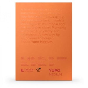 YUPO White 200g 10 ark - blok z papierem polipropylenowym