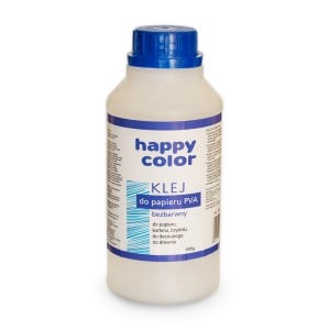 Klej Happy Color uniwersalny PVA  bezbarwny 500g