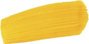 Golden farba akrylowa MATTE FLUID Diarylide Yellow