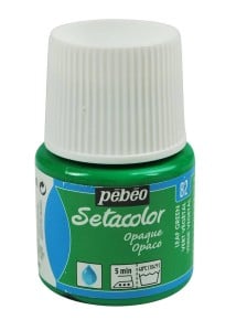 Pebeo Setacolor 45ml Leaf Green - farba do tkanin
