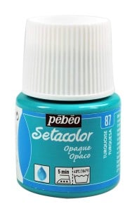 Pebeo Setacolor 45ml Turquoise - farba do tkanin