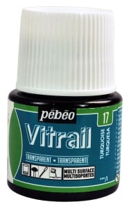 Vitrail Transparent 17 TURQUOISE - farba witrażowa
