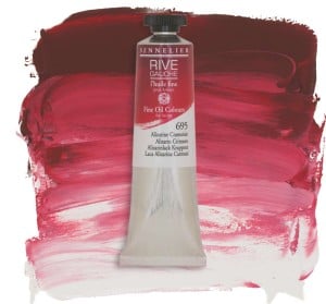 695 Alizarin crimson, farba olejna Rive Gauche Sennelier