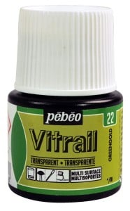 Vitrail Transparent 22 GREENGOLD - farba witrażowa