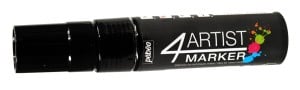 4Artist Marker 15mm 24 BLACK - marker olejny