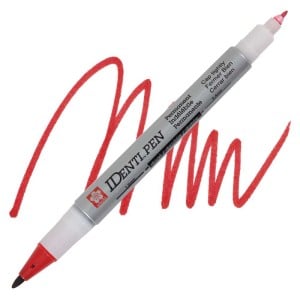 Sakura Identi-Pen Dual Marker RED - marker dwustronny