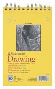 Strathmore 300 series Drawing paper 114g 50 ark - blok do rysunku