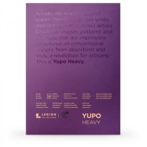 YUPO HeavyWeight 390g 10 ark - blok z papierem polipropylenowym