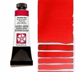 075 Perylene Red, akwarela Daniel Smith