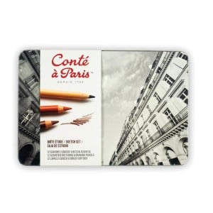 Conte The Sketching Set "Crayons" - komplet kredek szkicowych