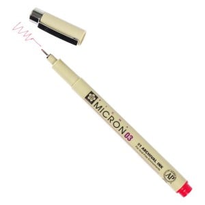 Cienkopis Pigma MICRON Red 04 - 0,4mm