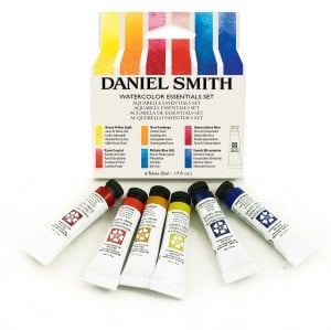 Daniel Smith Esentials Set nr.1: 6x5ml - zestaw farb akwarelowych