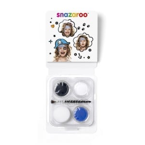 Snazaroo Mini zestaw BŁĘKITNY PIRAT 3x2ml - komplet farb do twarzy