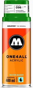 Molotow ONE4ALL SPRAY 400ml #096 MISTER GREEN - spray akrylowy