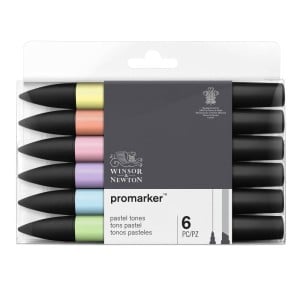 ProMarker Pastel Tones 6szt - komplet