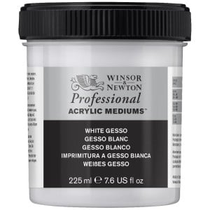 W&N Proffesional White Gesso - grunt biały uniwersalny