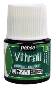 Vitrail Transparent 13 EMERALD - farba witrażowa