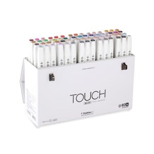 Touch Twin Brush Marker 60 Set A - komplet