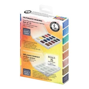 Daniel Smith Ultimate Mixing Set HPx15 - zestaw farb akwarelowych + dodatkowy piórnik