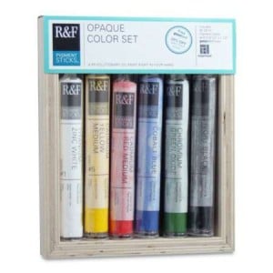 R&F Pigment Sticks Opaque Color Set - komplet 6 sztyftów