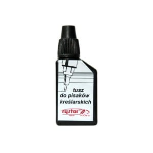 Tusz kreślarski do rapidografów Czarny 20ml