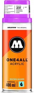 Molotow ONE4ALL SPRAY 400ml #231 fuchsia pink - spray akrylowy