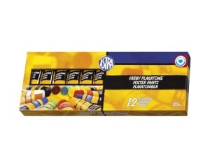 Farba plakatowa ASTRA kpl.12x30ml