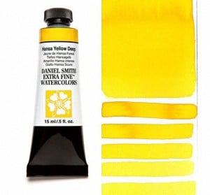 040 Hansa Yellow Deep, akwarela Daniel Smith